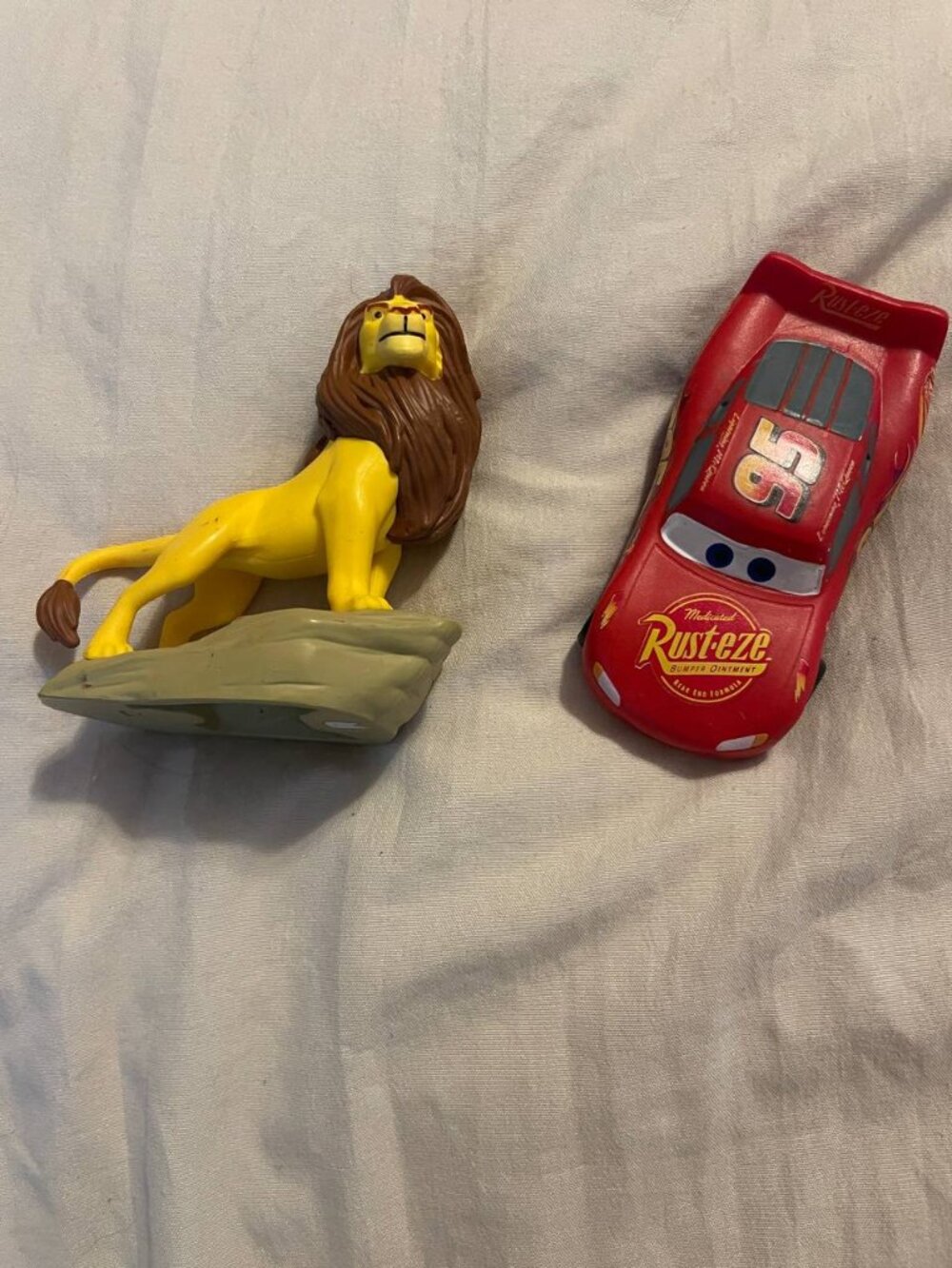 Tonie Disney Pixar Lightning McQueen & Lion King Simba tonie lot